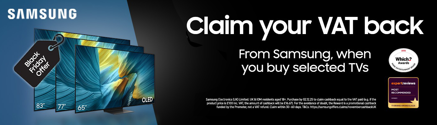 Samsung VAT Back TVs NOV25