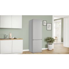 Bosch KGN392LAGG 60cm 60/40 Total No Frost Fridge Freezer - Stainless Steel Look