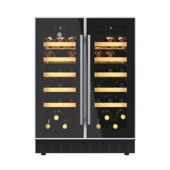 Hoover HWCB 60D UK/N  HWCB60DUK/N 59.5cm Built In Wine Cooler - Black