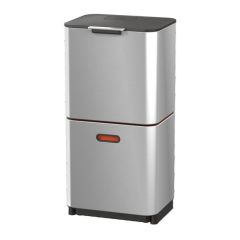 Joseph Joseph 30060 STAINLESS STEEL Totem Max 60L Stainless-steel Waste & Recycling Bin