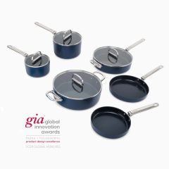 Joseph Joseph 45086 Space™ Non-Stick 6 Piece Cookware Set, Blue