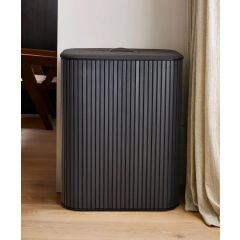 Joseph Joseph 5000007 Tota Trio Luxe 90L Black Laundry Separation Basket