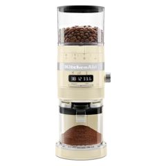 KitchenAid 5KCG8433BAC Burr Grinder, Almond Cream