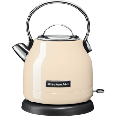 KitchenAid 5KEK1222BAC 1.25L Traditional Water Kettle, Almond Cream