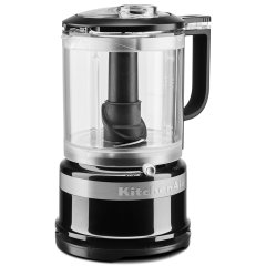 KitchenAid 5KFC0516BOB 1.19L Mini Food Chopper, Onyx Black