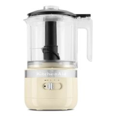 KitchenAid 5KFCB519BAC 1.19L Cordless Food Chopper, Almond Cream