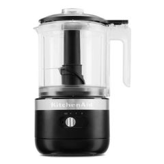 KitchenAid 5KFCB519BBM Cordless Food Chopper, Matte Black