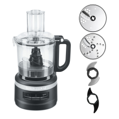 KitchenAid 5KFP0719BBM 1.7L Food Processor, Matte Black