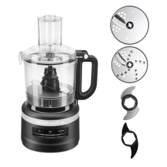KitchenAid 5KFP0719BOB 1.7L Food Processor, Onyx Black