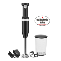 KitchenAid 5KHBBV53BBM Versatile Cordless Hand Blender in Matte Black