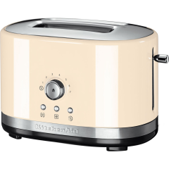 KitchenAid 5KMT2116BAC Manual Control Toaster, Almond Cream