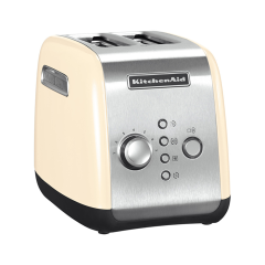 KitchenAid 5KMT221BAC 2 Slice Automatic Toaster, Almond Cream