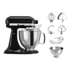 KitchenAid 5KSM175PSBOB 175 ARTISAN 4.8L Tilt-head Stand Mixer, Onyx Black