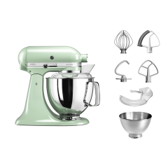 KitchenAid 5KSM175PSBPT 175 ARTISAN 4.8L Tilt-head Stand Mixer, Pistachio