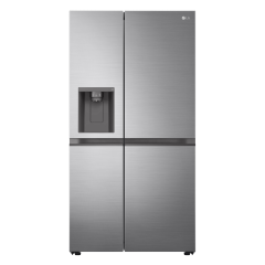LG GSLV50PZXL E Rated 635L American Style Fridge Freezer, Plumbed