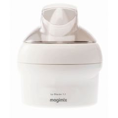 Magimix 11047 WHITE Le Glacier 1.1L Ice Cream Maker, White