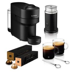 Magimix 11743 BLACK Nespresso Vertuo Pop Barista Bundle