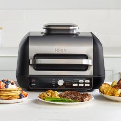 Ninja AG651UK FoodiÂ® MAX Pro Health Grill & Flat Plate Air Fryer