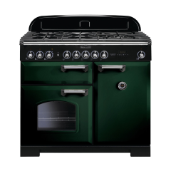 Rangemaster 113810 (CDL100DFFRG/C) CLASSIC DELUXE 100cm Dual Fuel Cooker