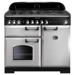Rangemaster 100630 (CDL100DFFRP/C) CLASSIC DELUXE 100cm Dual Fuel Cooker