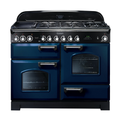 Rangemaster 112910 (CDL110DFFRB/C) CLASSIC DELUXE 110cm Dual Fuel Cooker in Regal B/C