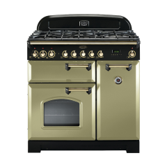Rangemaster 114630 (CDL90DFFOG/B) CLASSIC DELUXE 90cm Dual Fuel Cooker
