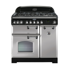 Rangemaster CDL90DFFRP/C CLASSIC DELUXE 90cm Dual Fuel Cooker