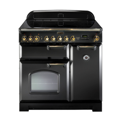 Rangemaster CDL90ECBL/B CLASSIC DELUXE 90cm Ceramic Range Cooker