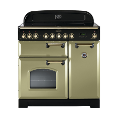 Rangemaster 114730 (CDL90ECOG/B) CLASSIC DELUXE 90cm Ceramic Range Cooker
