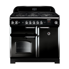 Rangemaster CLA100NGFBL/C (117630) 100cm CLASSIC Gas Range Cooker