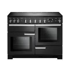 Rangemaster PDL110EICB/C PROFESSIONAL DELUXE 110cm Induction Cooker, Charcoal Bk