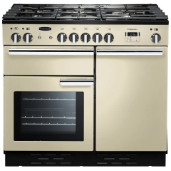 Rangemaster PROP100DFFCR/C PROFESSIONAL PLUS 100cm Dual Fual Cooker, Cream