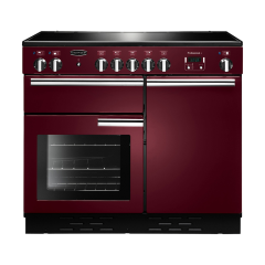 Rangemaster 112380 (PROP100ECCY/C) PROFESSIONAL PLUS 100cm Ceramic Range Cooker, Cranb/C