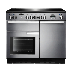 Rangemaster 112350 (PROP100ECSS/C) PROFESSIONAL PLUS 100cm Ceramic Range Cooker, SS/C