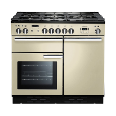 Rangemaster 111790 PROP100NGFCR PROFESSIONAL PLUS 100cm Gas Range Cooker, Cream