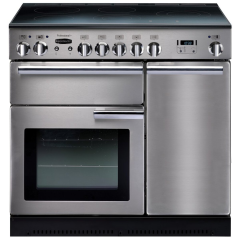 Rangemaster PROP90ECSSC PROFESSIONAL PLUS 90cm Ceramic Cooker, S/Steel