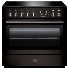 Rangemaster PROP90FXEIGB/C PROFESSIONAL PLUS FX 90cm Induction Range Cooker, Black