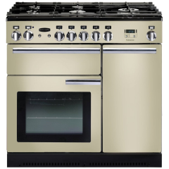 Rangemaster PROP90NGFCR/C PROFESSIONAL PLUS 90cm Gas Range Cooker, Cream