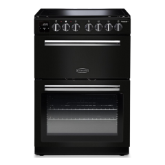 Rangemaster PROPL60EIBL/C Professional+ 60cm Induction Freestanding Cooker, Black