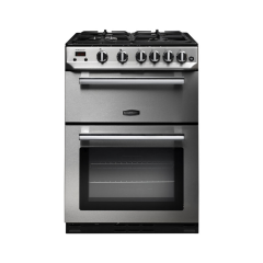 Rangemaster PROPL60NGFSS Professional+ 60cm Gas Freestanding Cooker, SS