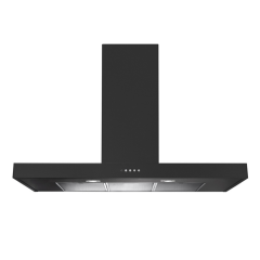 Rangemaster UNBHDS110SL/ 110cm Flat Chimney Hood, Slate