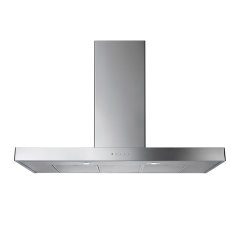Rangemaster UNBHDS90SS/ 90cm Flat Chimney Hood, Stainless Steel