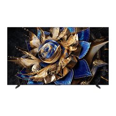 TCL 115X955K 115" QLED 4K TV - Brushed titanium metal front