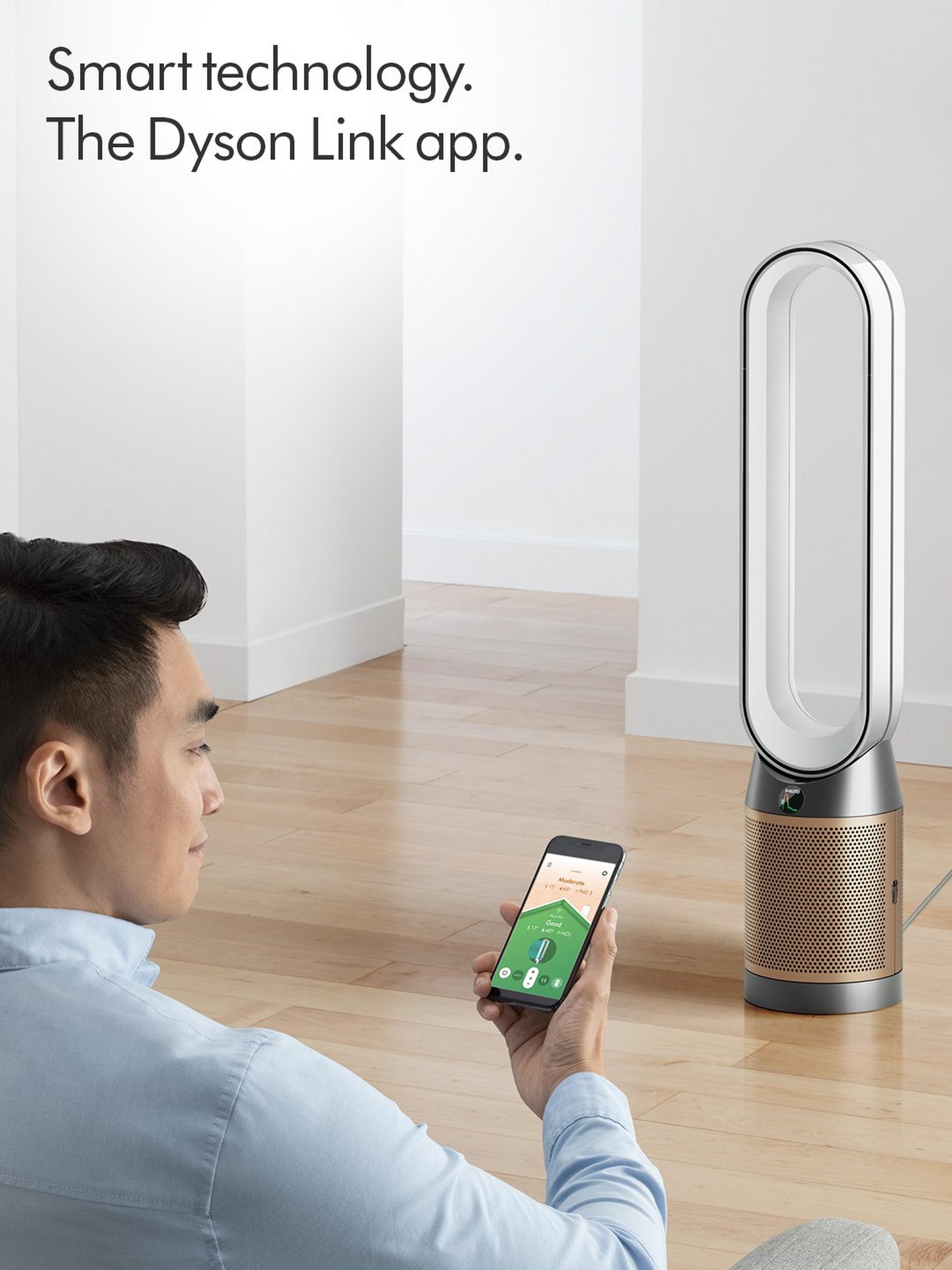 Smart technology. The Dyson Link app.