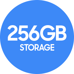 256GB Storage Label