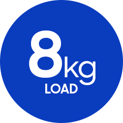 8kg Load Label